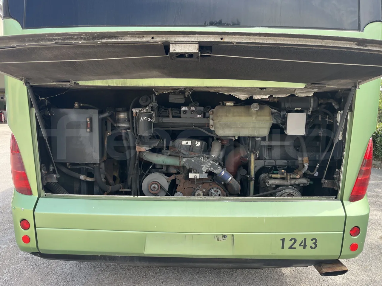 Iveco Domino - rear hatch open
