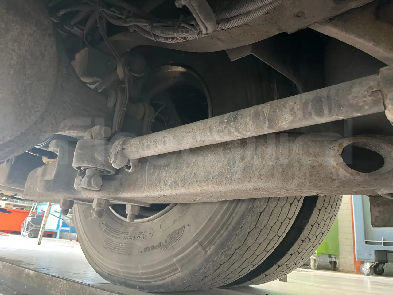 Iveco Domino - axel 2 leaf spring right