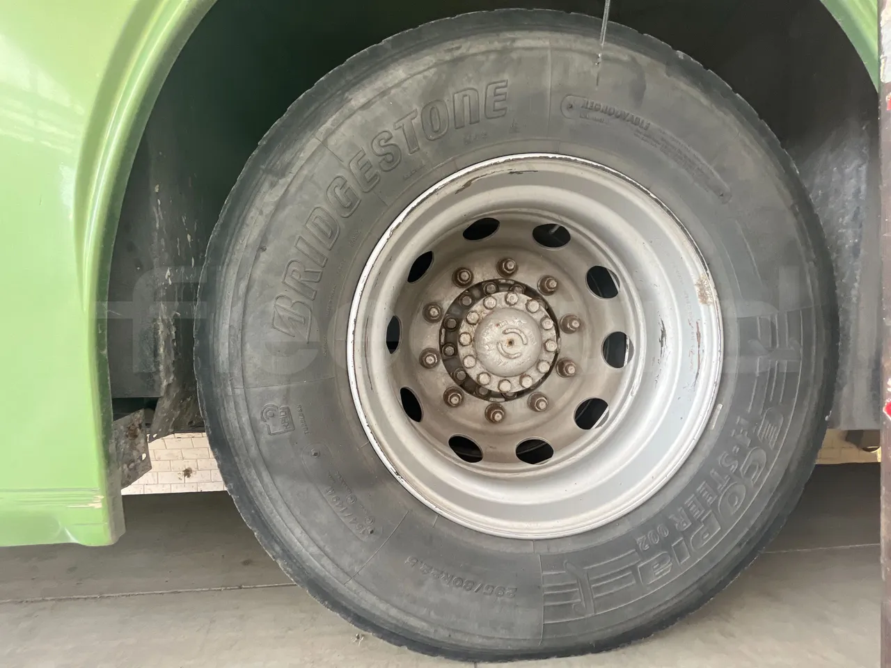 Iveco Domino - front left tire measurements