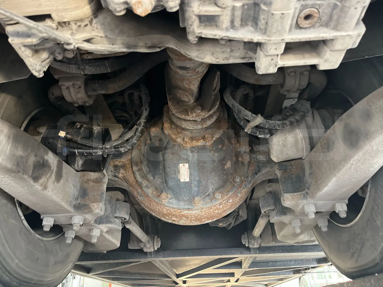 Iveco Domino - front axle central