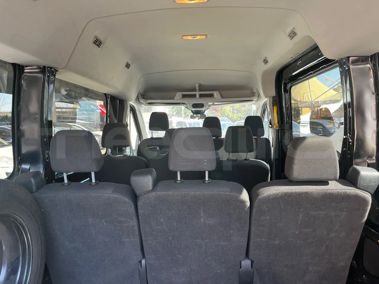 Ford Transit FAD - Euro6B - 125kW - 5.981mt - forward view all seats last row height