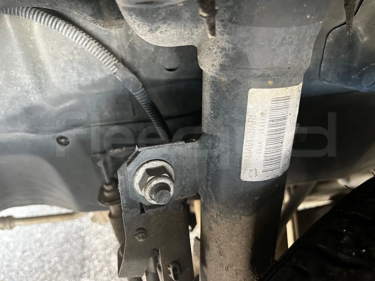 Ford Transit FAD - Euro6B - 125kW - 5.981mt - gearbox plate photo