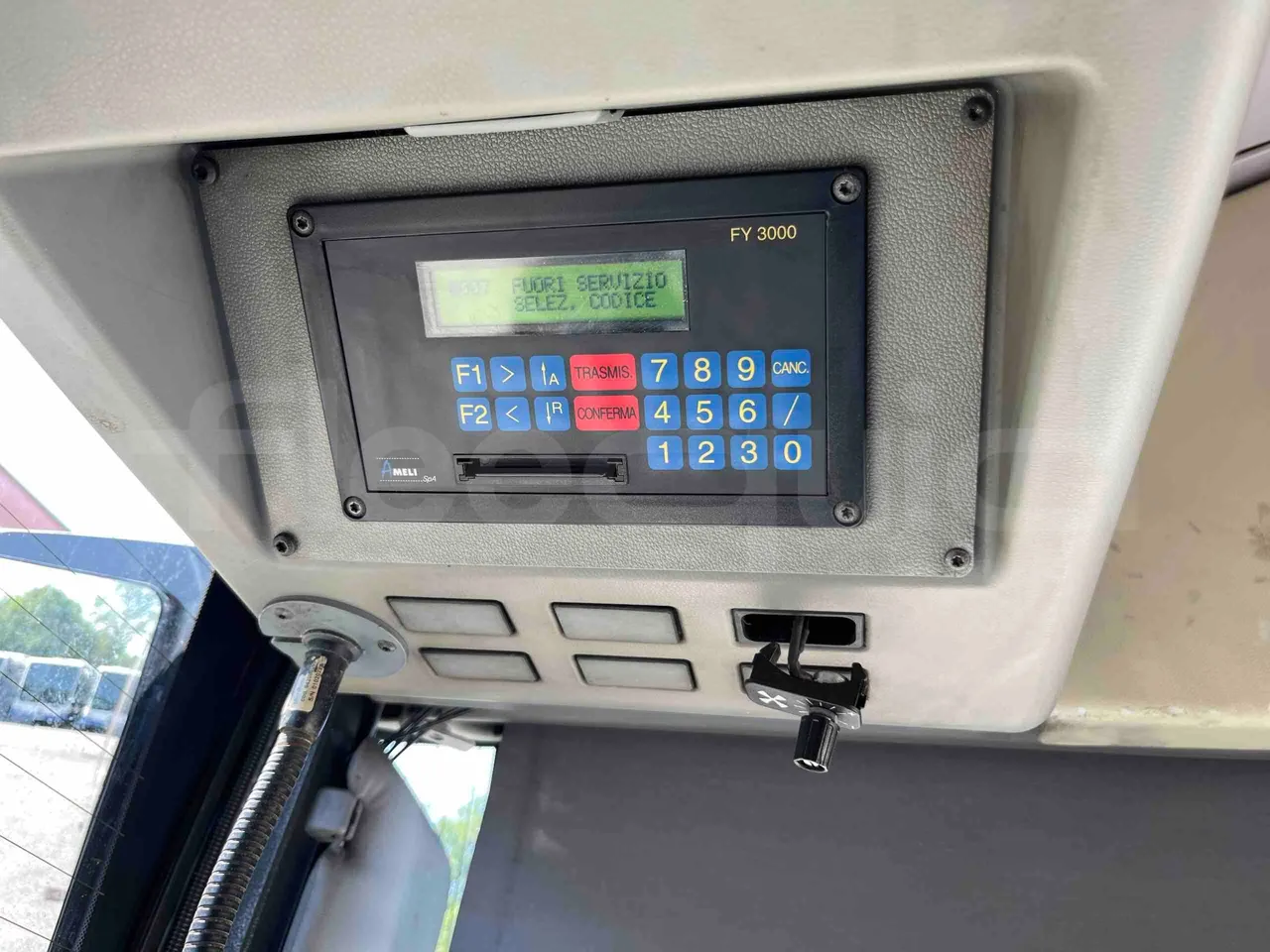 Mercedes-Benz Citaro G - command unit indicators