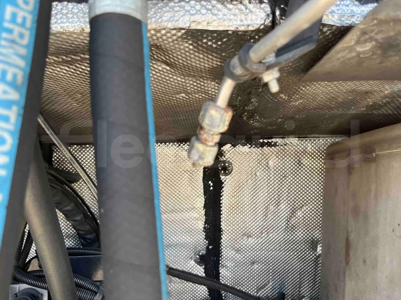 Mercedes-Benz Citaro G - engine plate photo