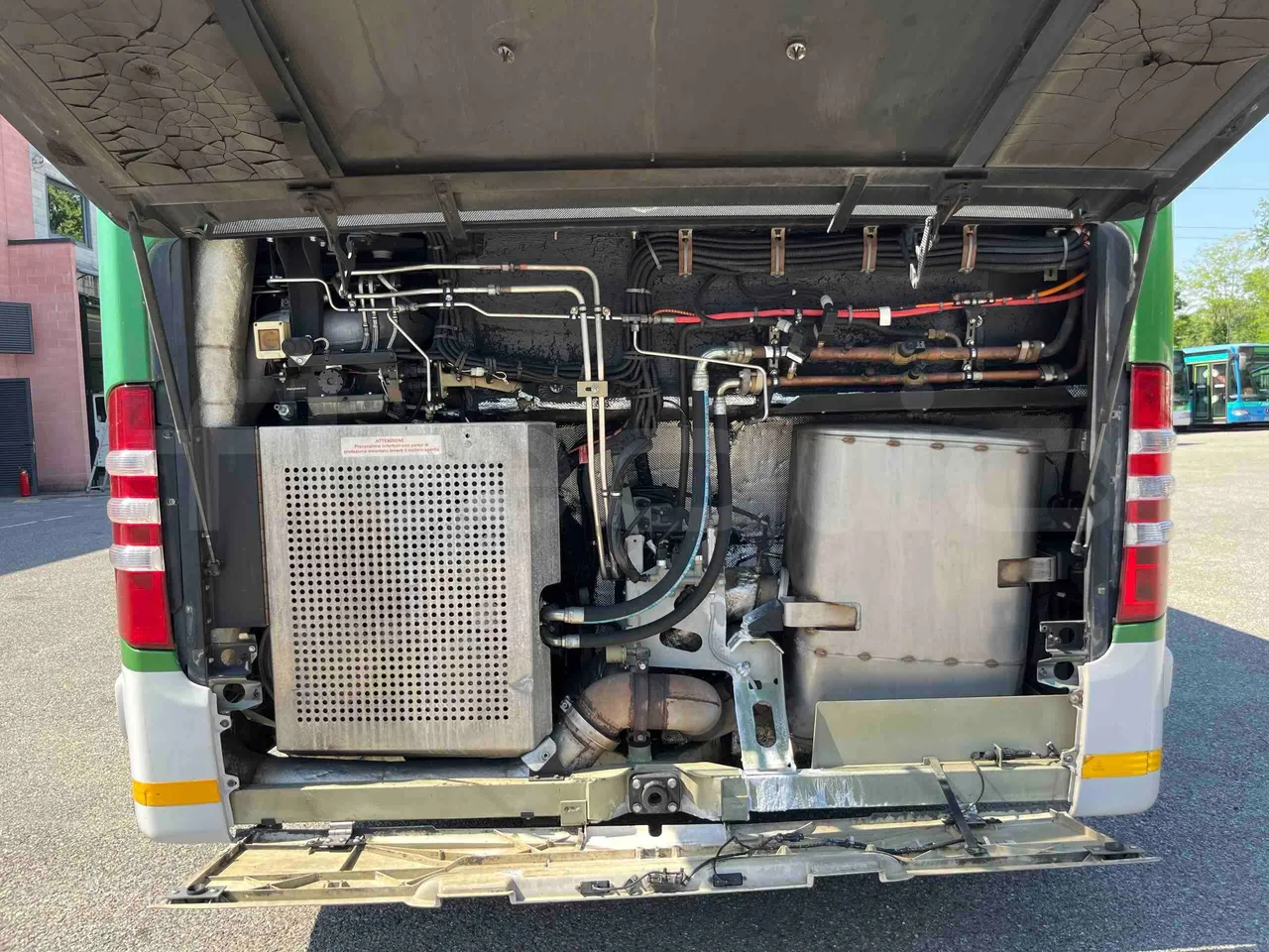 Mercedes-Benz Citaro G - rear hatch open