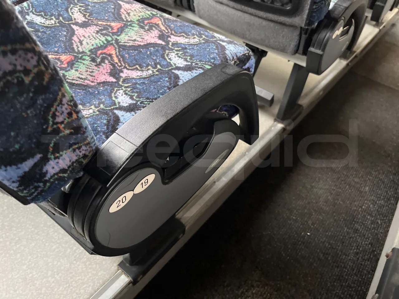 Volvo Barbi Genesis B12-60 38 - EUR2 - 279kW - 12m - armrest detail photo