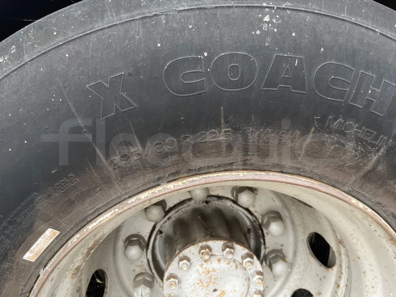 Volvo Barbi Genesis B12-60 38 - EUR2 - 279kW - 12m - rear left tire photo