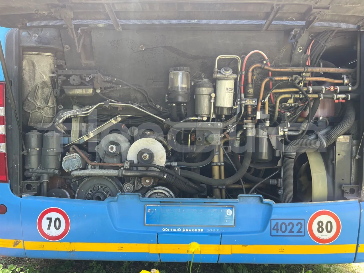 Mercedes-Benz Citaro G O530/Euro 4 - 260 Kw - 17,940 Mt - rear hatch open (mandatory for bus to scrap)