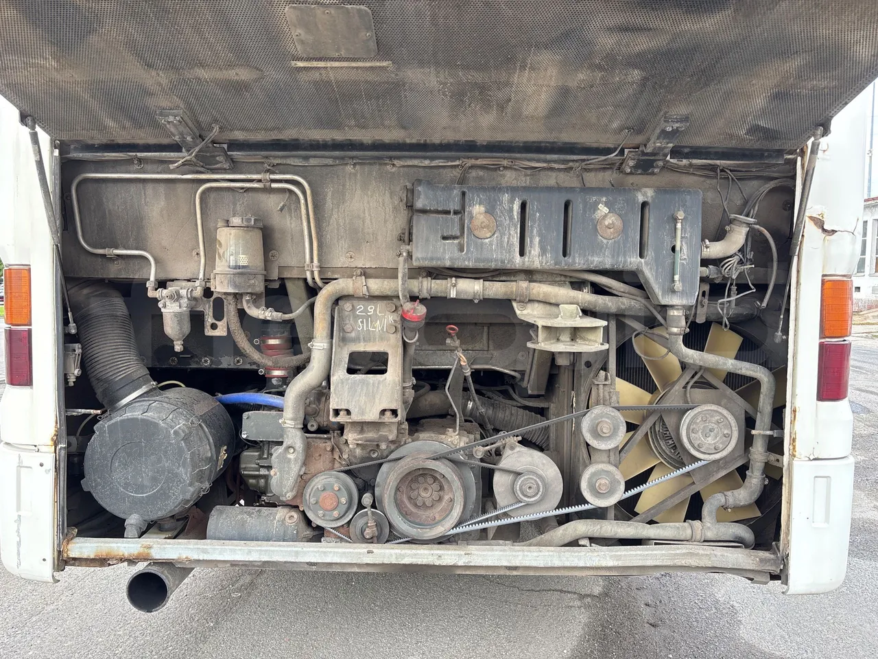 Mercedes-Benz Integro O550 447 N - EUR2 - 184kW - 12m - rear hatch open