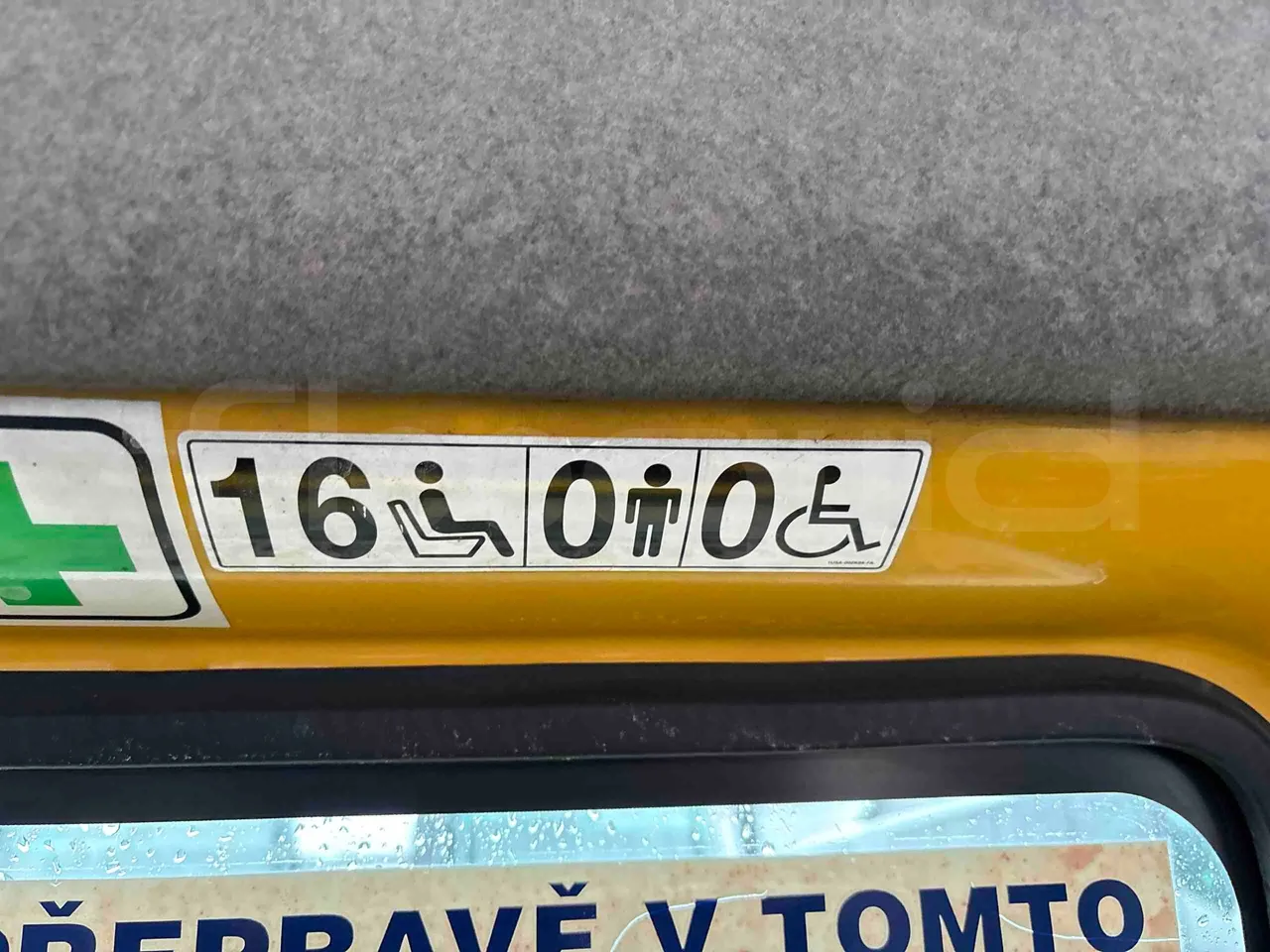 Ford Transit FCDYDOFA - Euro3 - 92kW - 6.374mt - seat plate photo