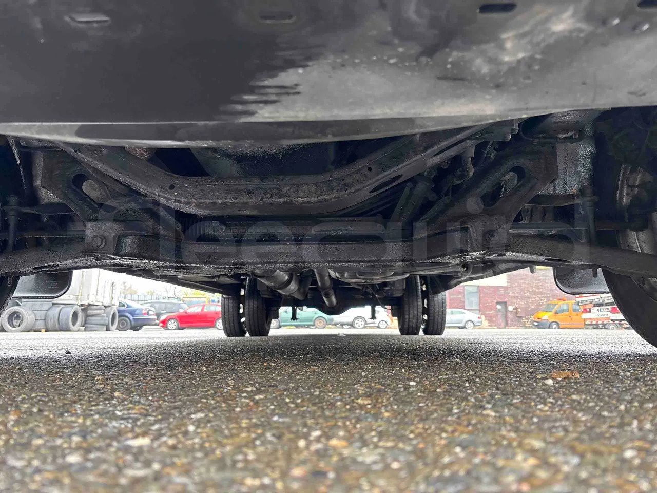 Ford Transit FCDYDOFA - Euro3 - 92kW - 6.374mt - front undercarriage from front