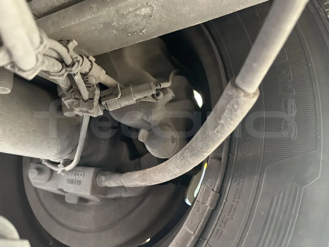 Iveco Daily 50C14N - EUR6 - 100kW - 7.729m - axle 2 caliper brakes left