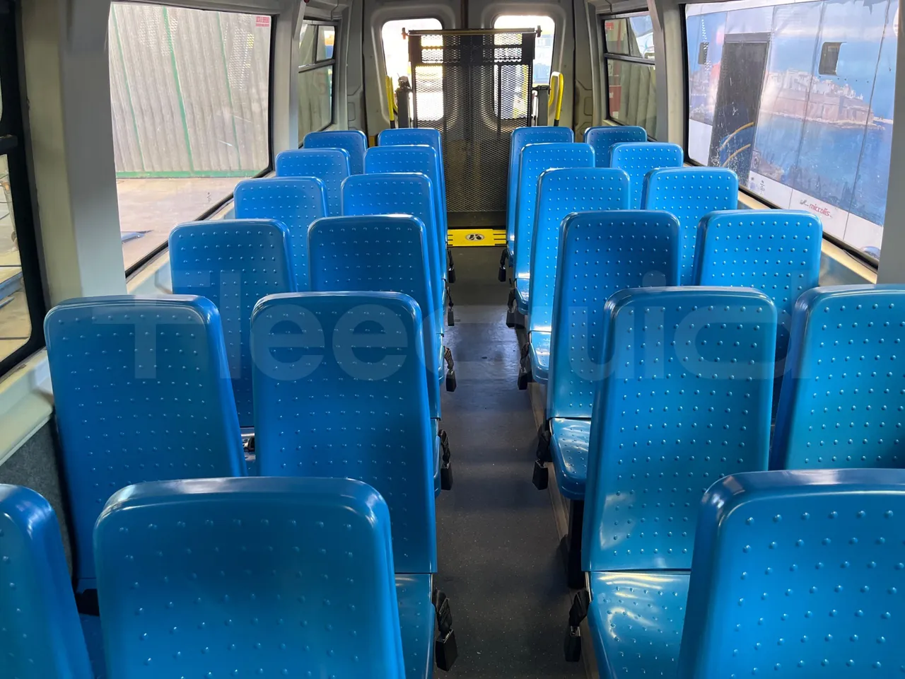 Iveco Daily 50C14N - EUR6 - 100kW - 7.729m - interior reverse seats driver height (mandatory for bus to scrap)