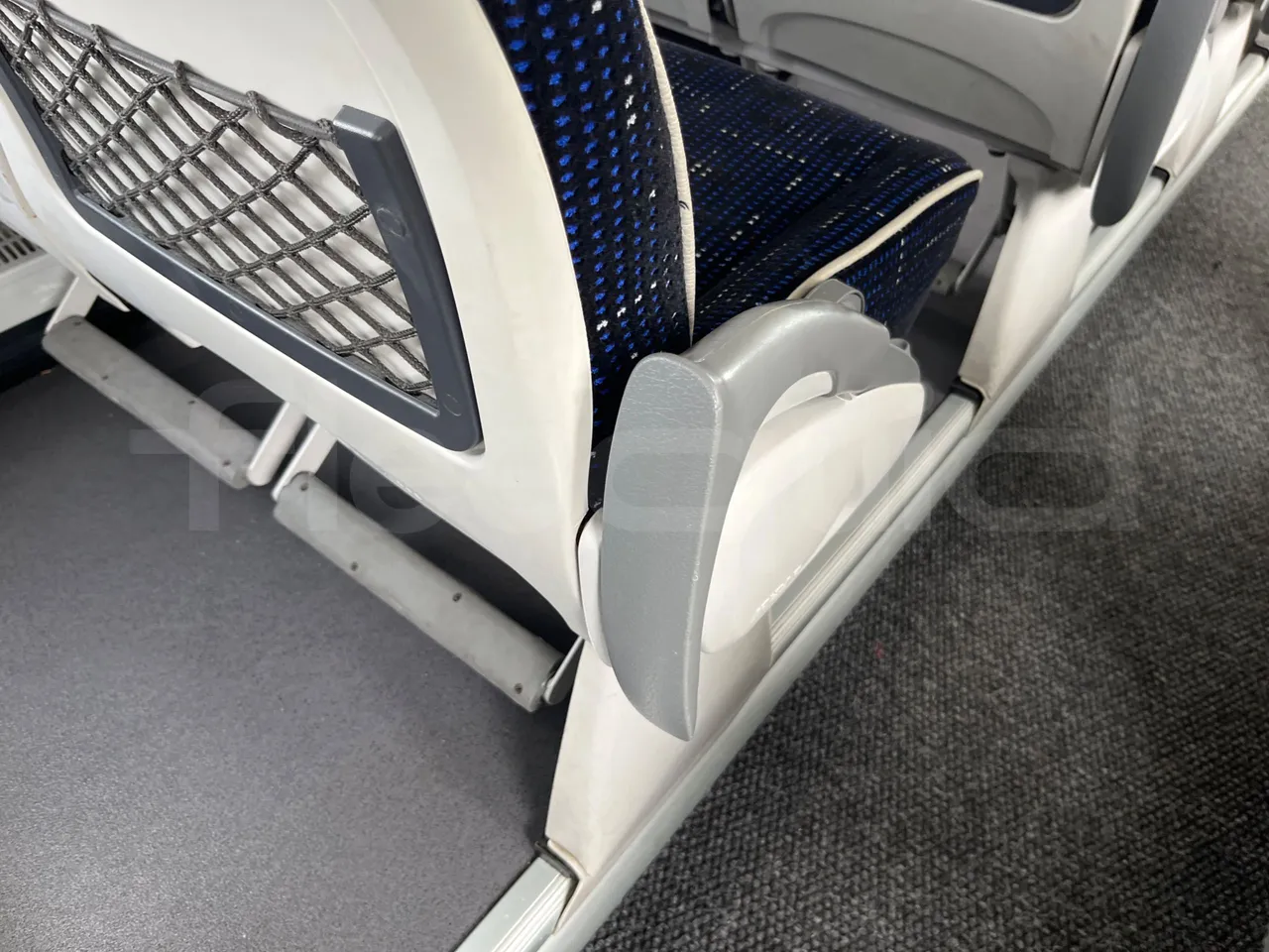 Irizar Daf - armrest detail photo