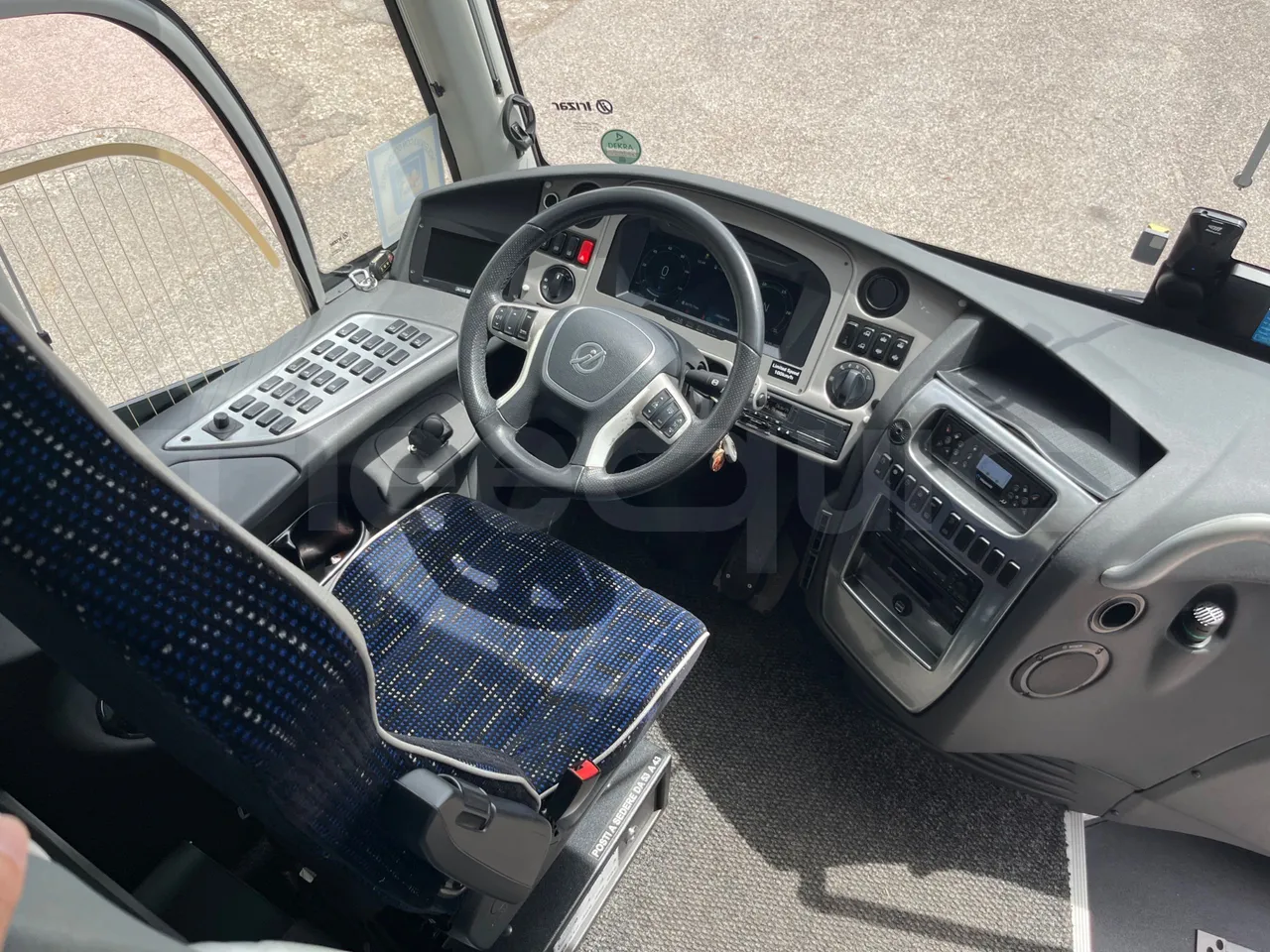 Irizar Daf - buttons panels on