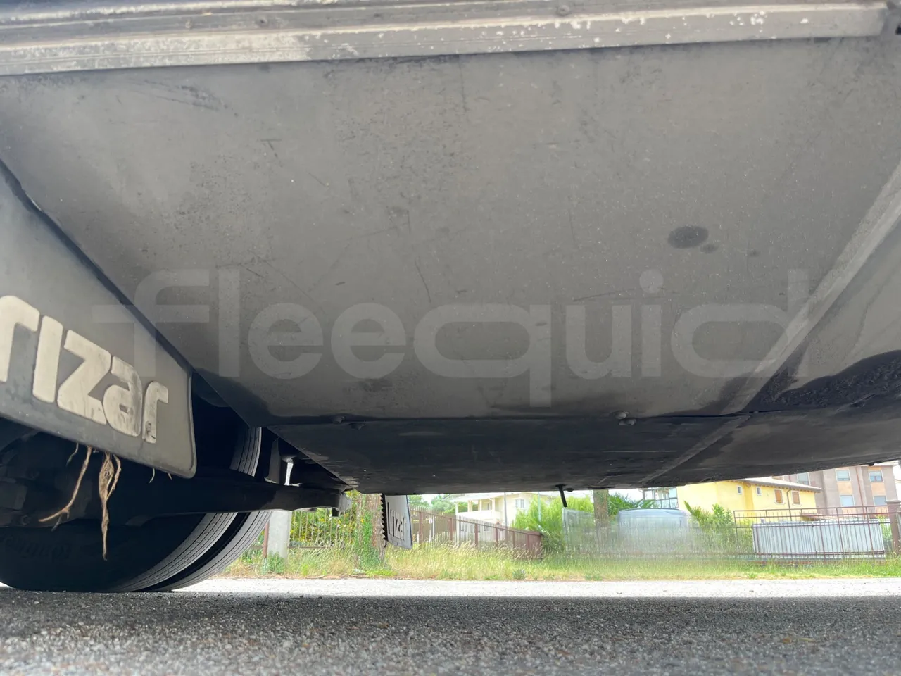 Irizar Daf - engine without protection