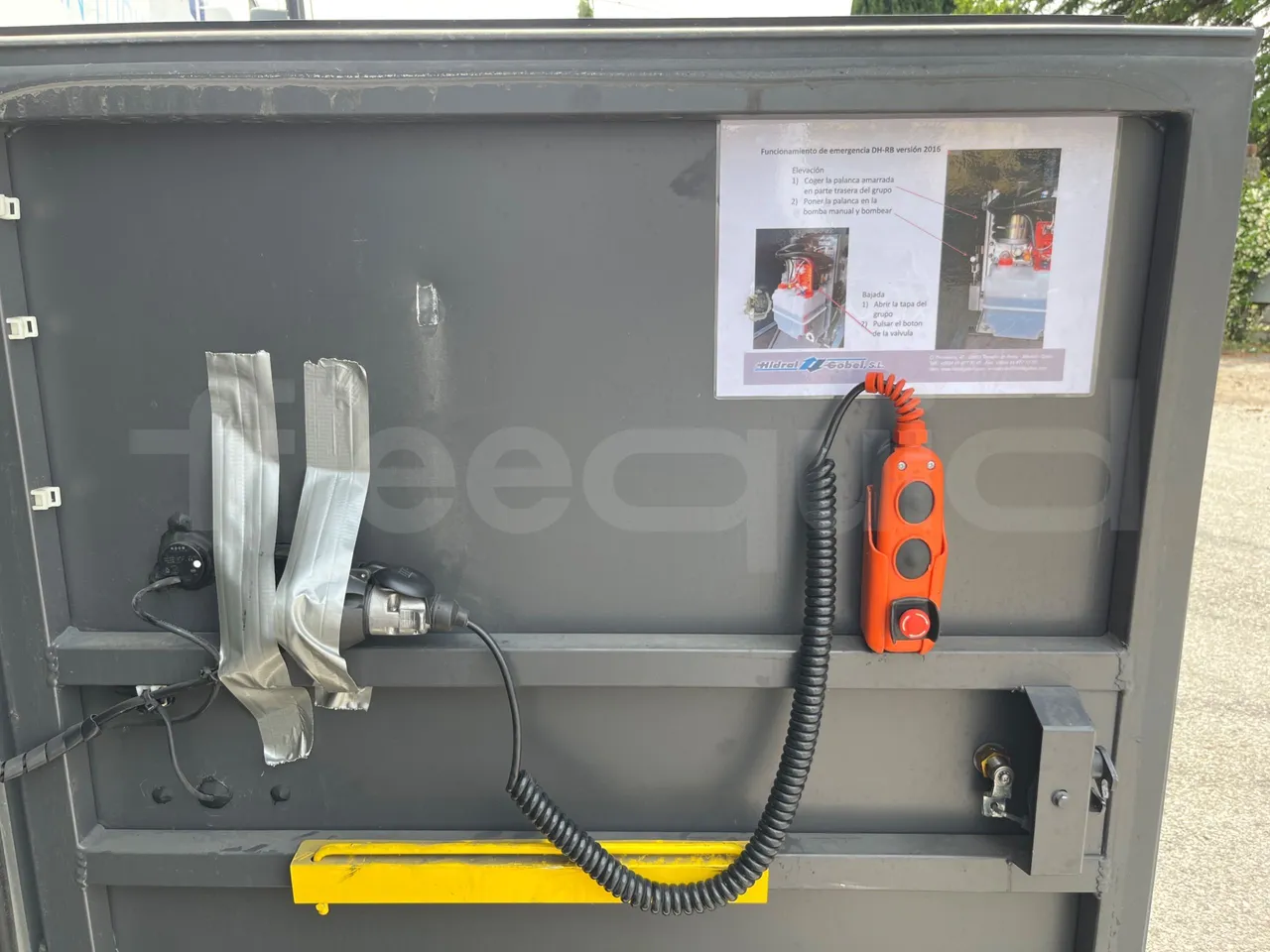Irizar Daf - platform code photo