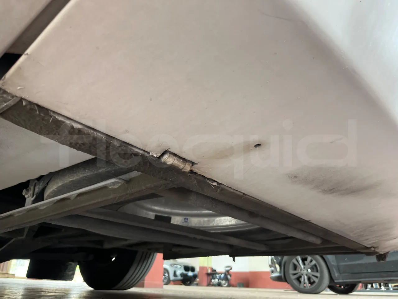 Irizar Daf - spare wheel