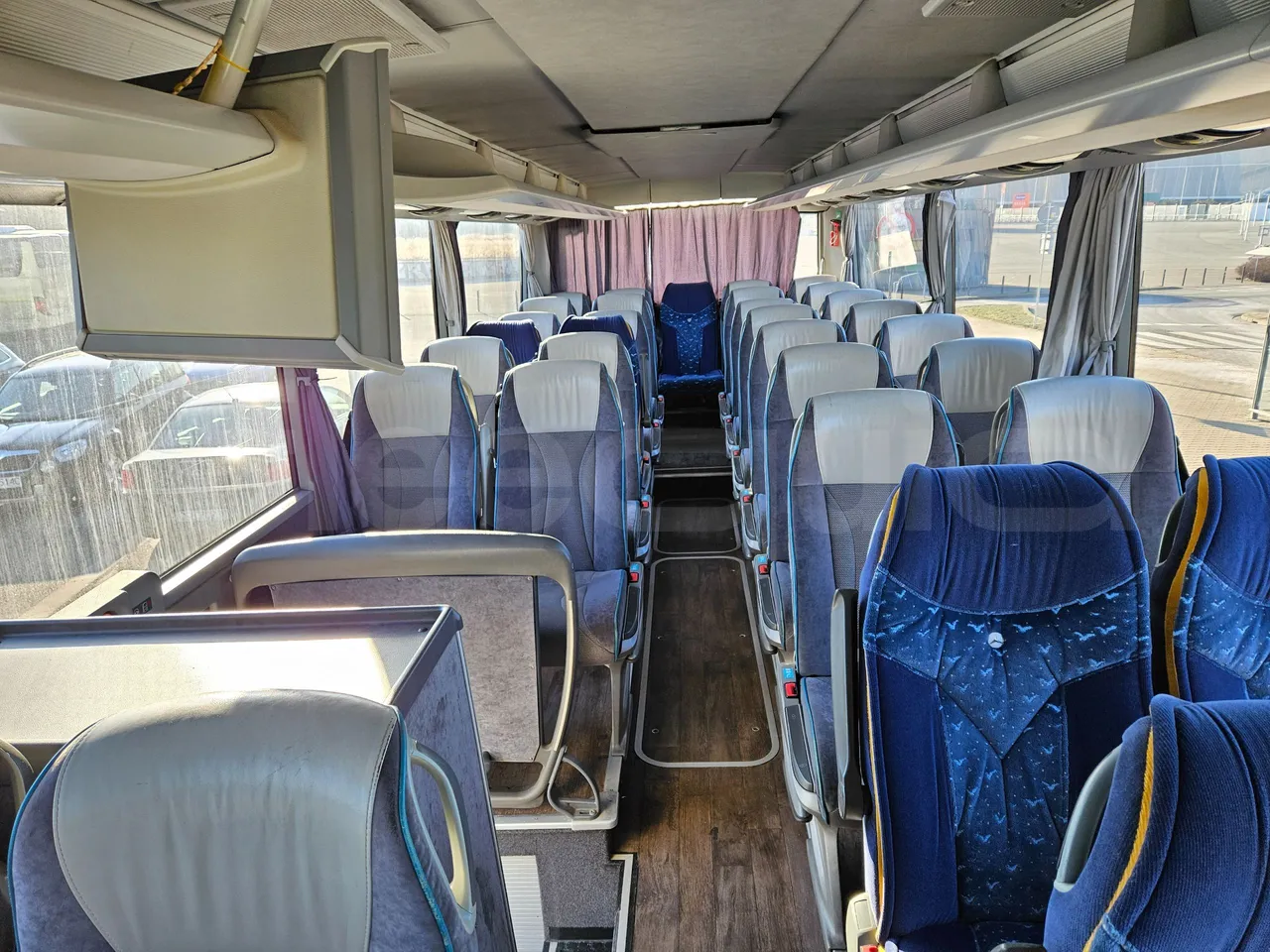 Setra S416 GT-HD/2 - EUR5 - 315kW - 13.020m - reverse view middle aisle