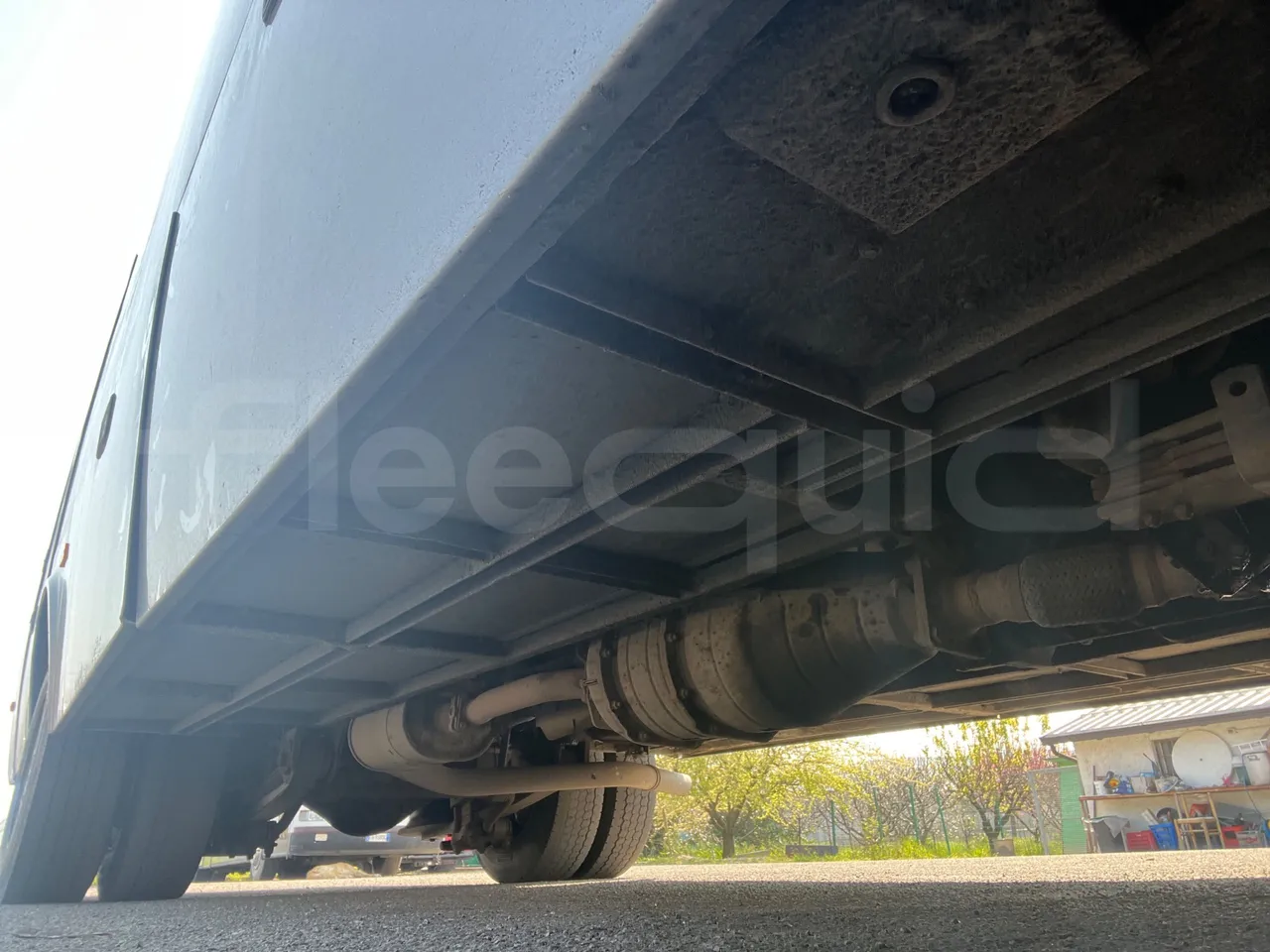 Isuzu Turquoise Anadolu - Euro5 - 140kW - 7.670mt - front undercarriage from front