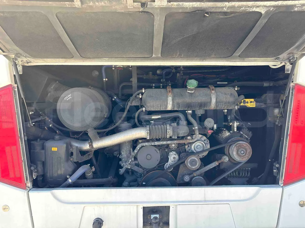 Scania M330 TDX1X3 - Euro6 - 331kW - 13mt - rear hatch open