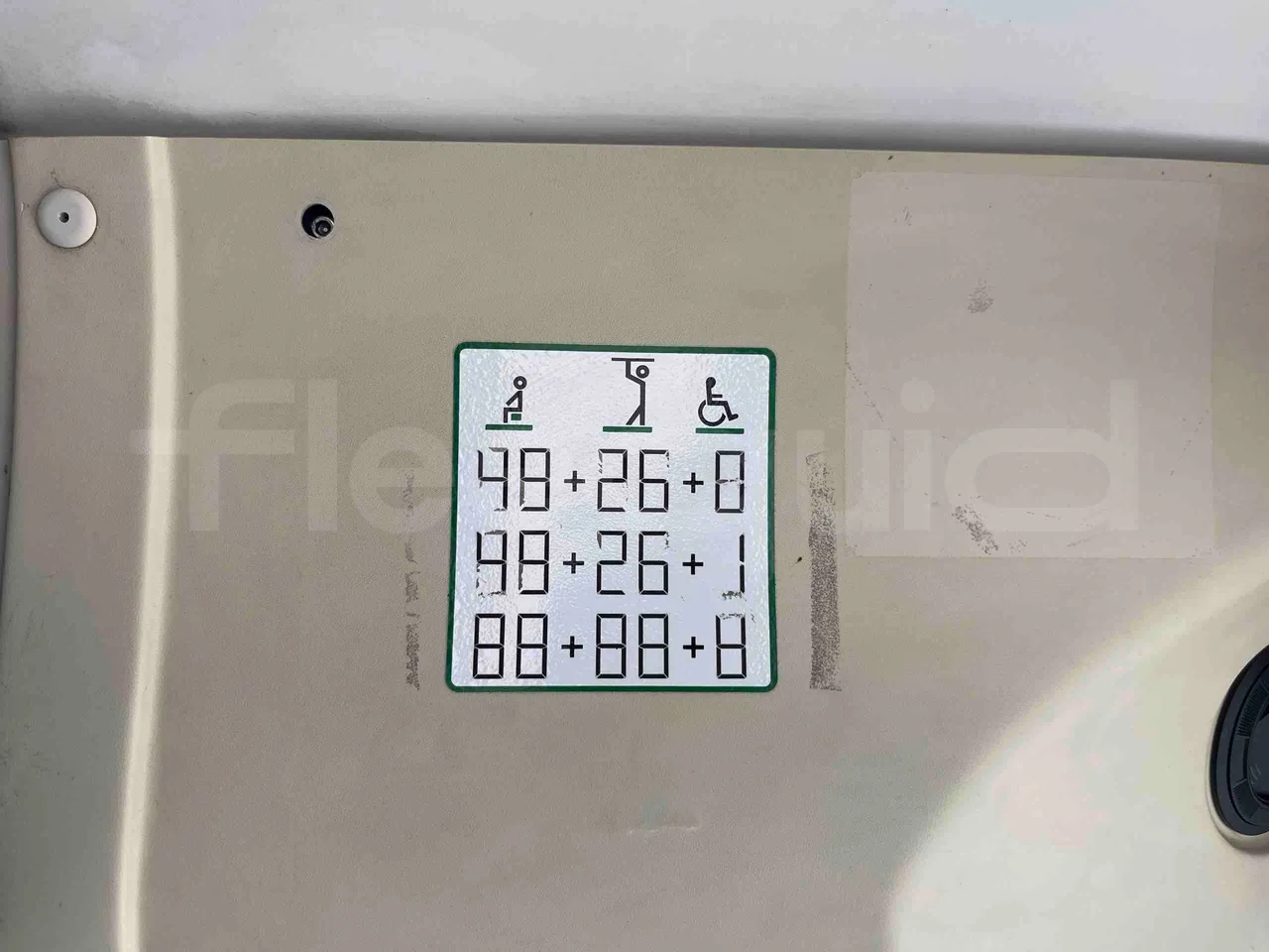 Iveco Crossway - seat plate photo