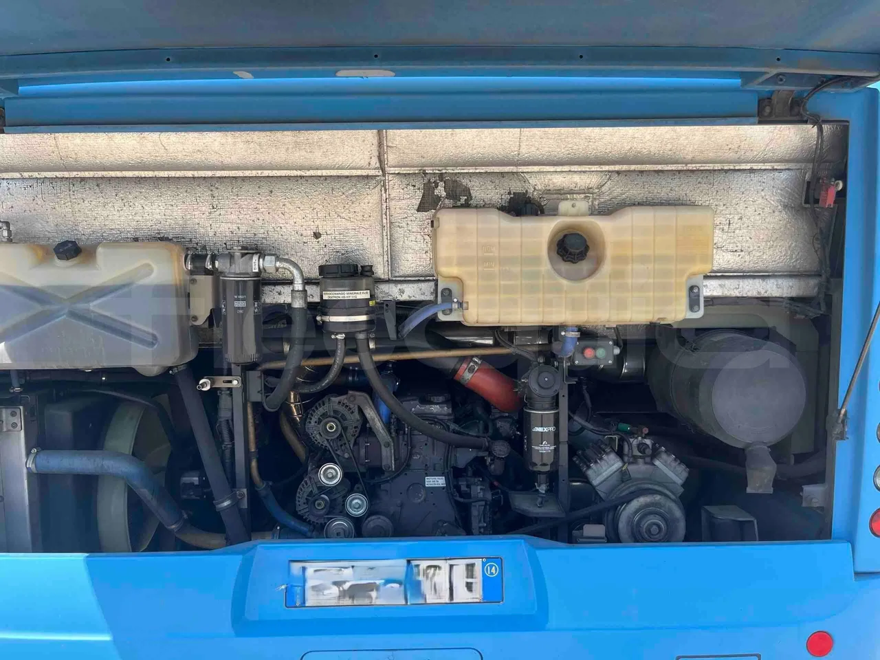 Iveco Crossway - rear hatch open
