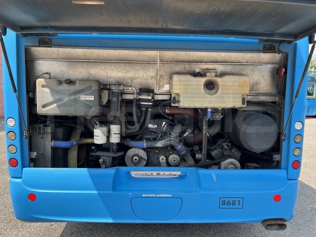 Iveco Crossway - Rear Hatch Open