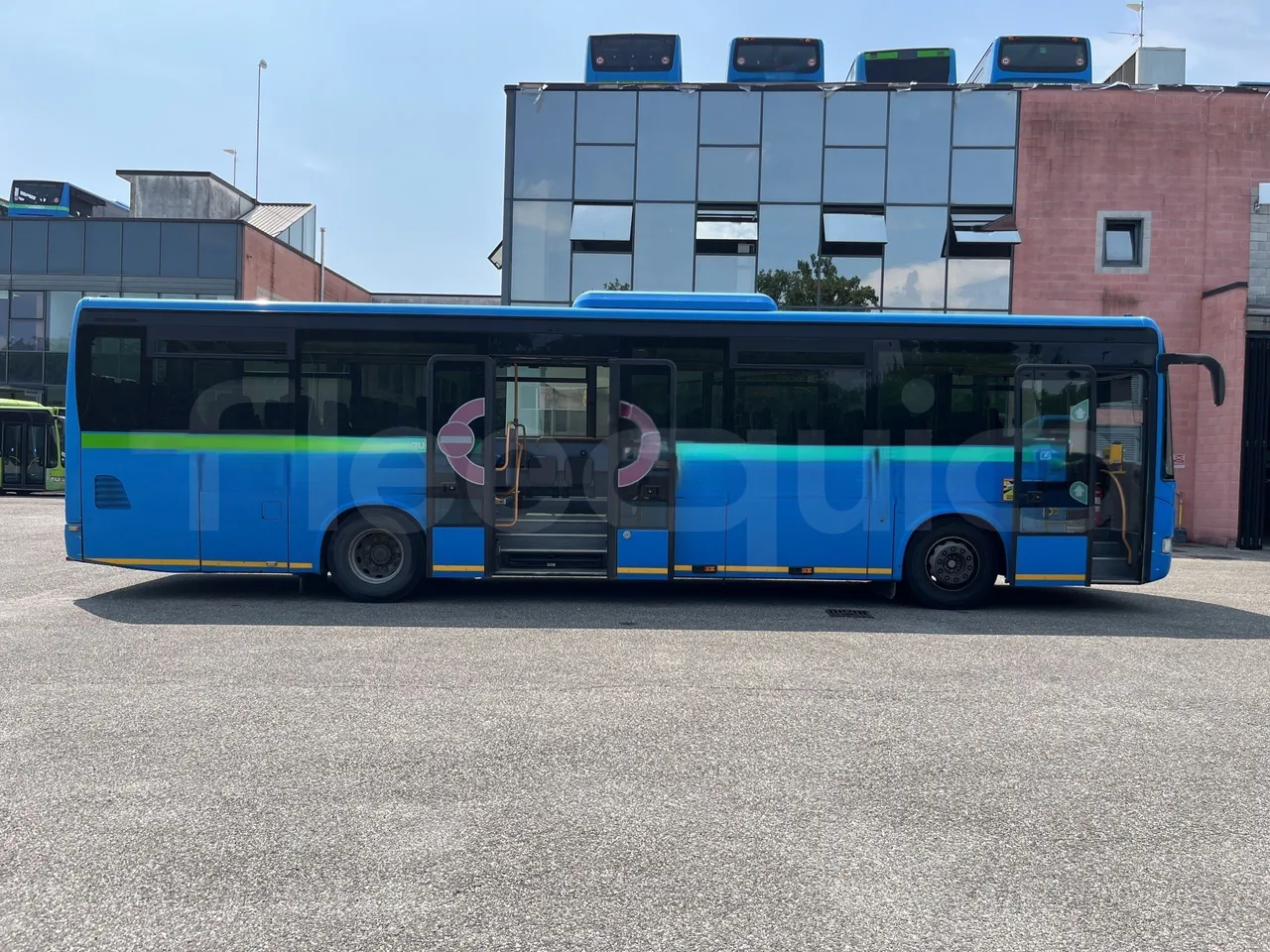 Iveco Crossway - Right Side Doors Open