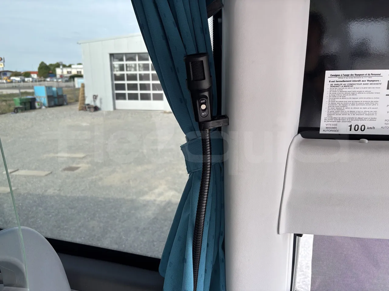 Irizar i6 - Driver Microphone
