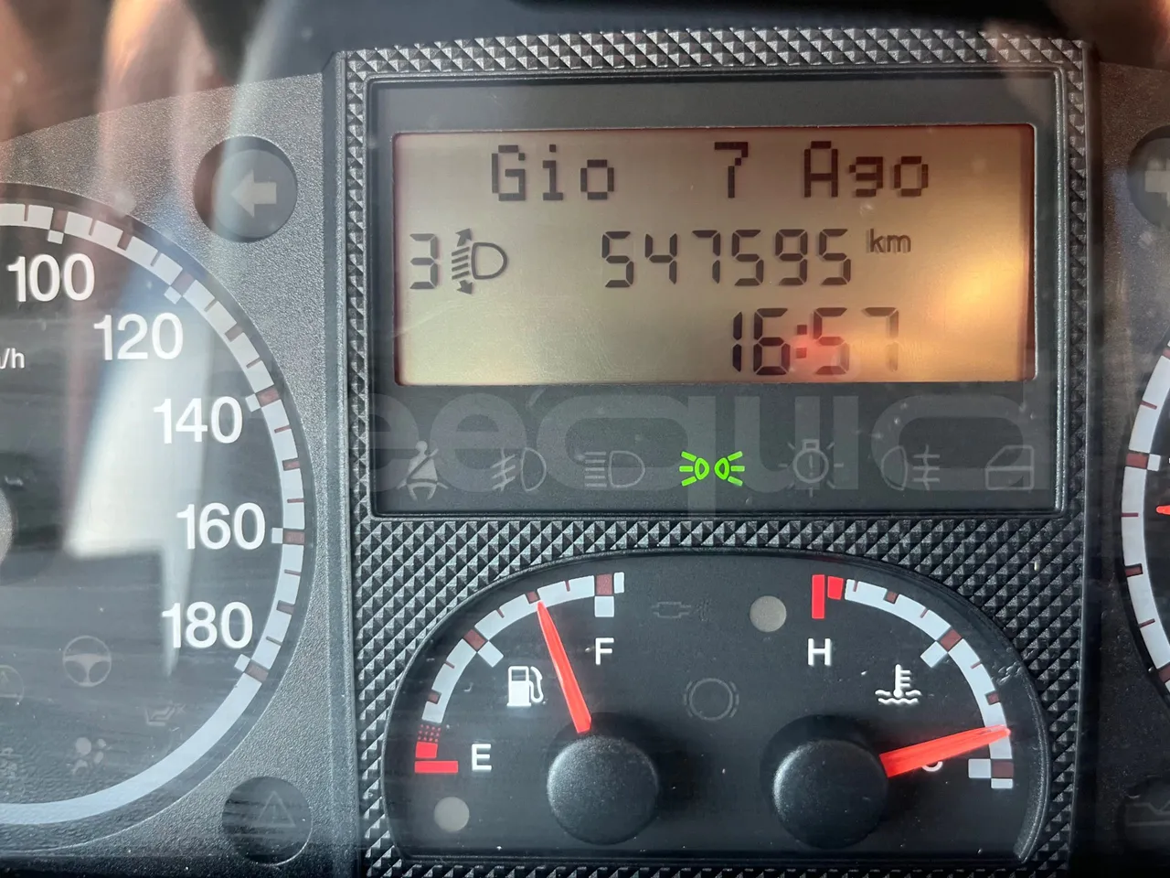 Fiat Ducato 250B/Euro4 - 0.88 Kw - 5,413 Mt - interior reverse seats driver height (mandatory for bus to scrap)