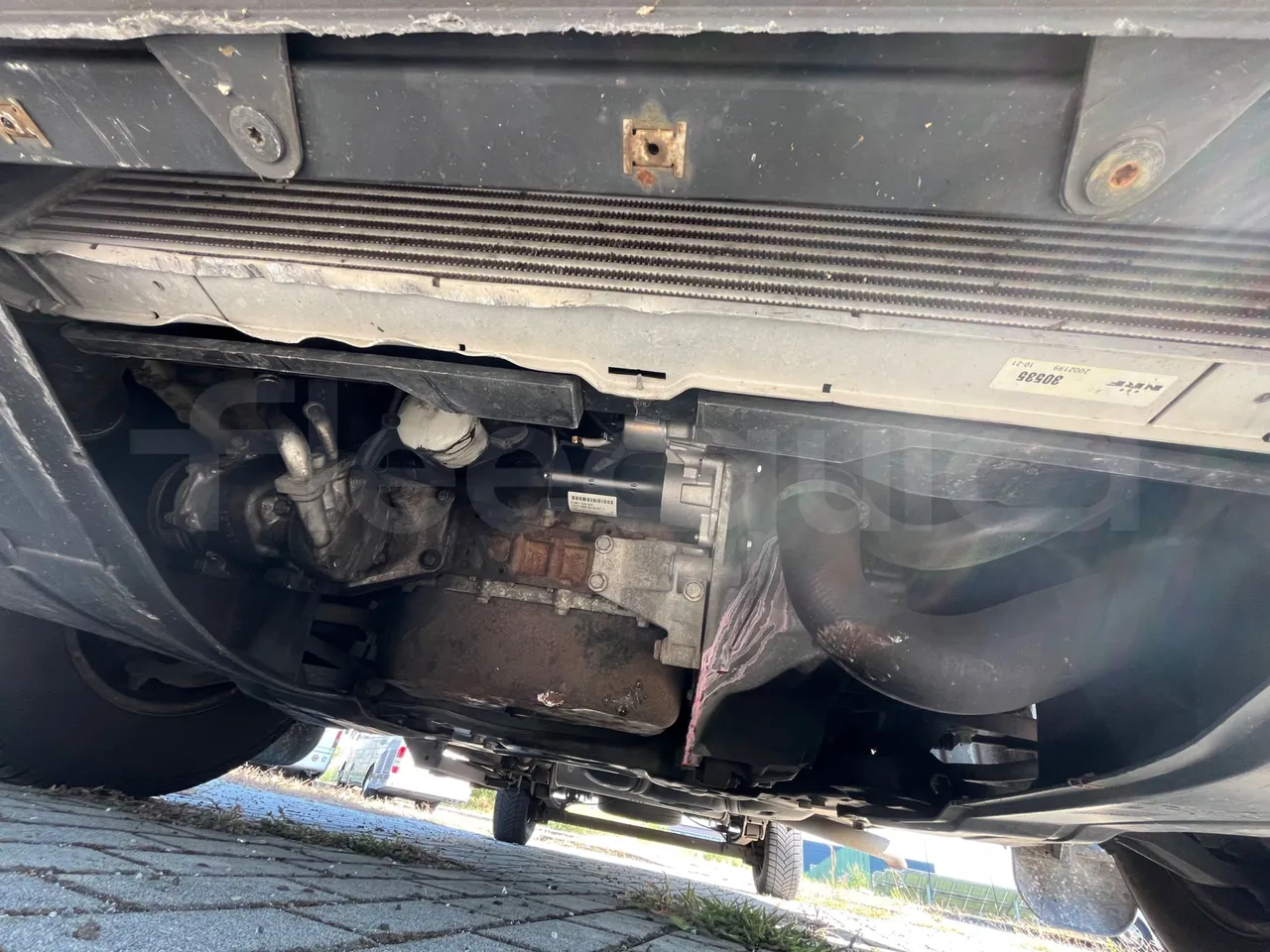Fiat Ducato 250B/Euro4 - 0.88 Kw - 5,413 Mt - front undercarriage from front