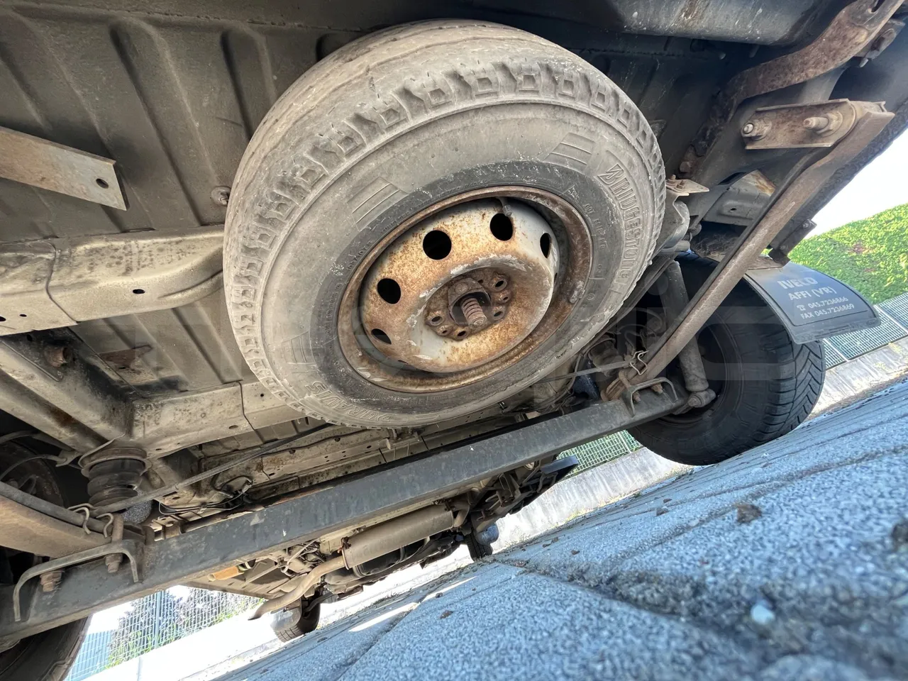 Fiat Ducato 250B/Euro4 - 0.88 Kw - 5,413 Mt - spare wheel