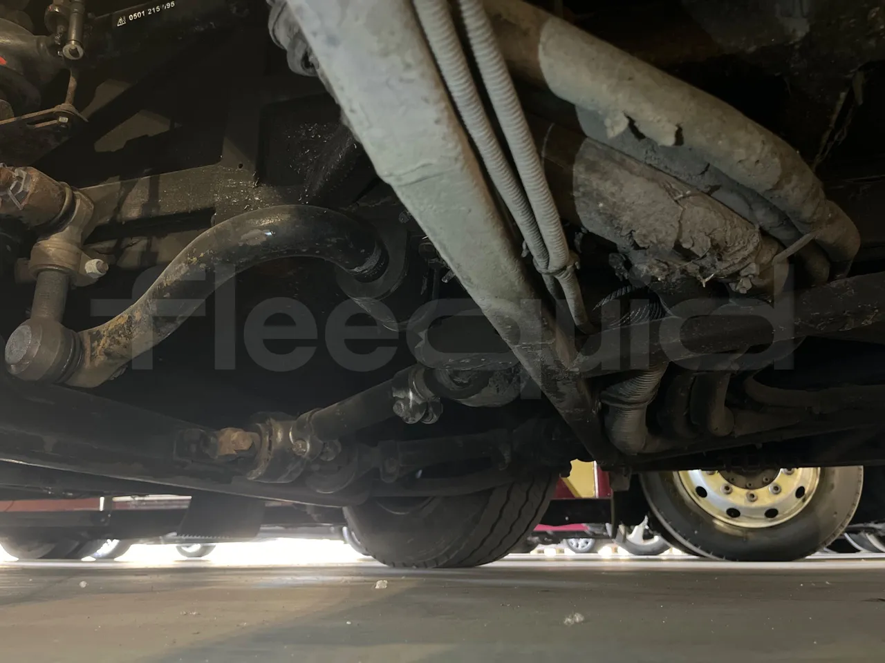 Ankai HFF6110GS1 ANKAI - Euro5 - 209kW - 11.400mt - front axle right side