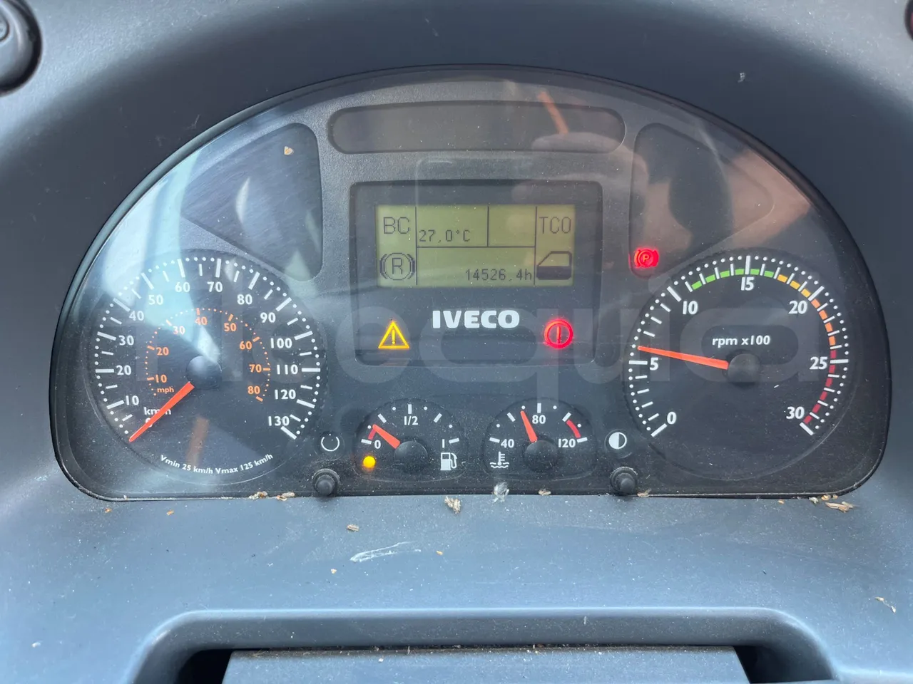 Iveco Crossway SFR160/ Euro 5 - 280 Kw - 10,655 Mt - dashboard lights on