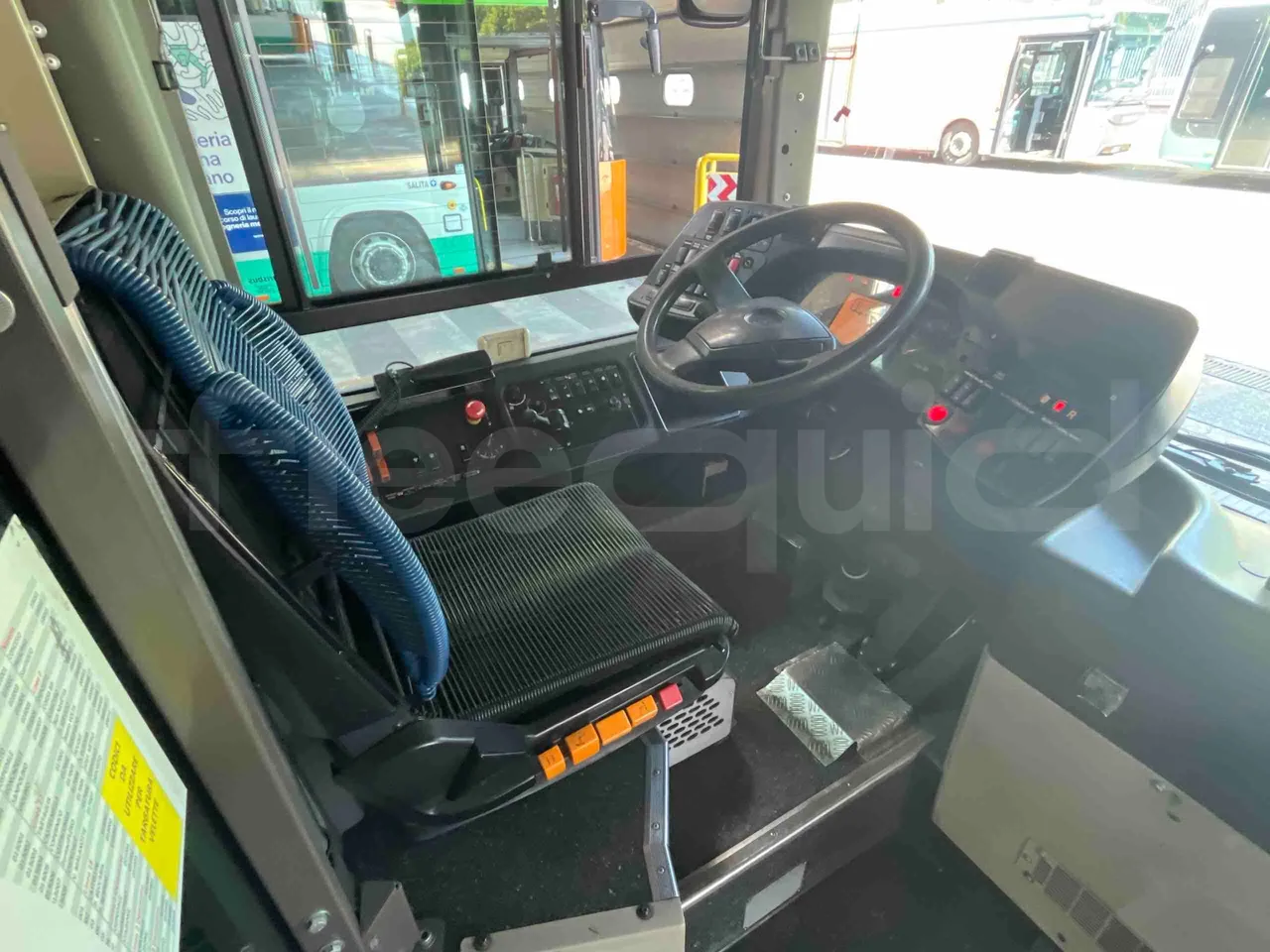 Iveco Citelis - buttons panels on