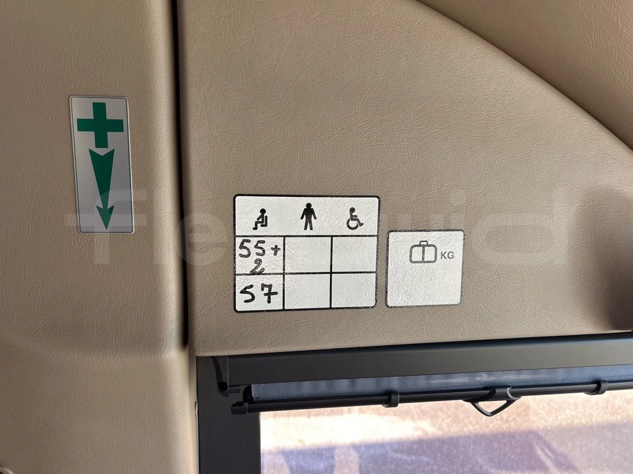 Iveco Magelys SFR2XX QC E8CU - EURO 6 - 294 Kw - 12.830 mt - seat plate photo