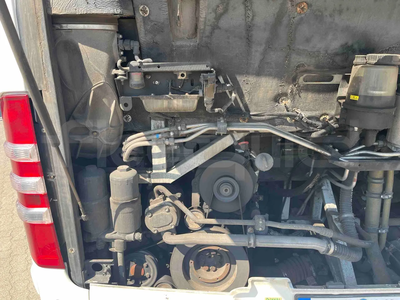 Mercedes-Benz Citaro G - Fire Suppression Nozzles