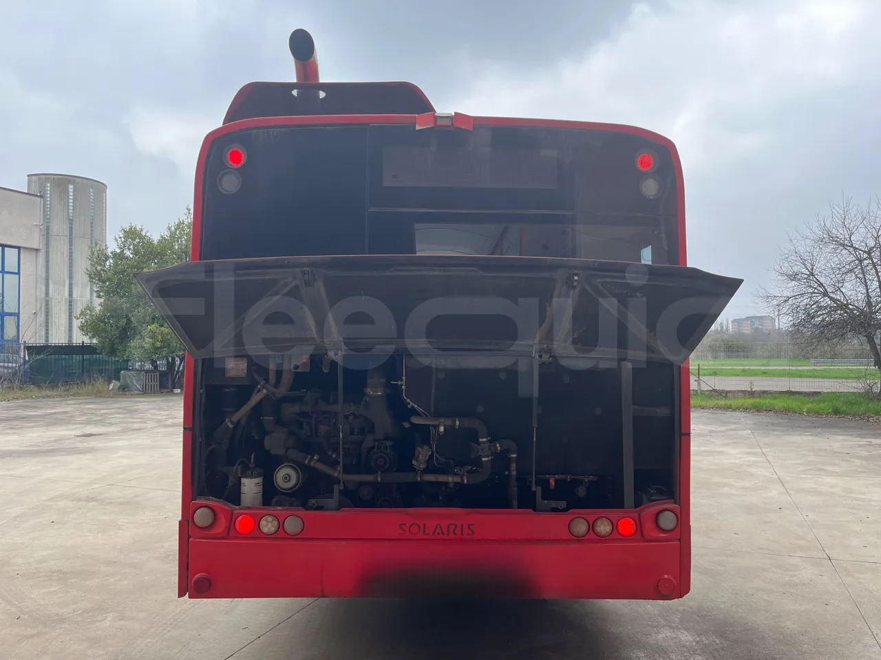 Solaris Urbino 12 - Euro6 - 240kW - 12mt - rear hatch open