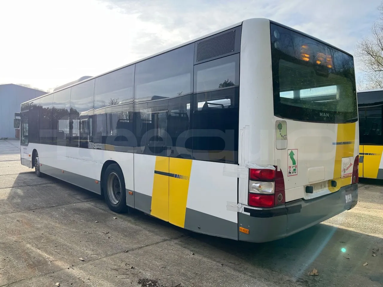 Man Lion's City A21 - EUR5 - 206kW - 11.980m - 3/4 left rear side