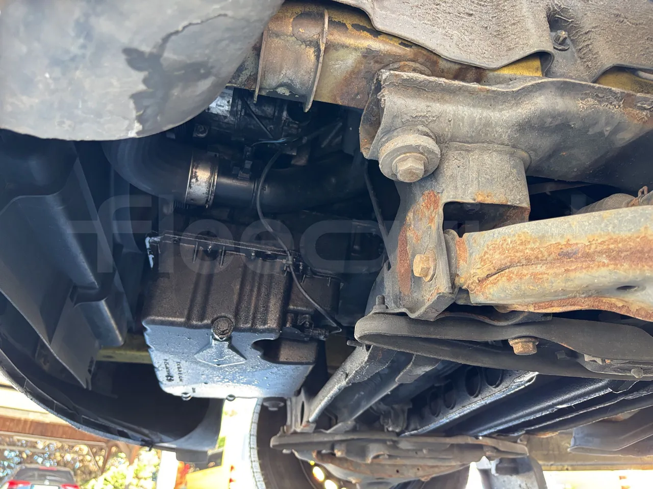Mercedes-Benz Sprinter - Engine Without Protection