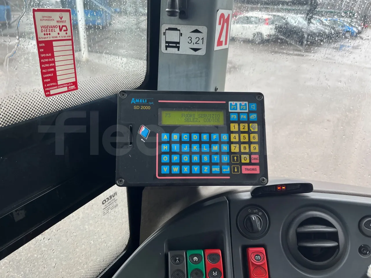 Iveco Crossway SFR162 - Euro 5 - 243 kW - 11.995 mt - command unit indicators