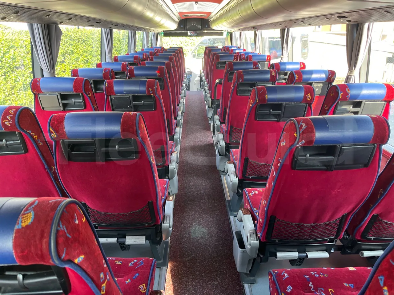 Volvo Barbi Genesis B12B - EUR3 - 309kW - 12.000m - forward view all seats last row height