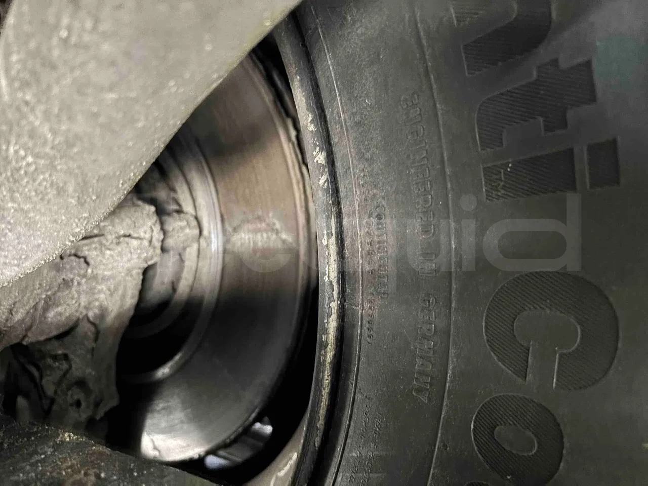 Setra S516 HD - EUR6 - 350kW - 13.115m - axle 2 discs left