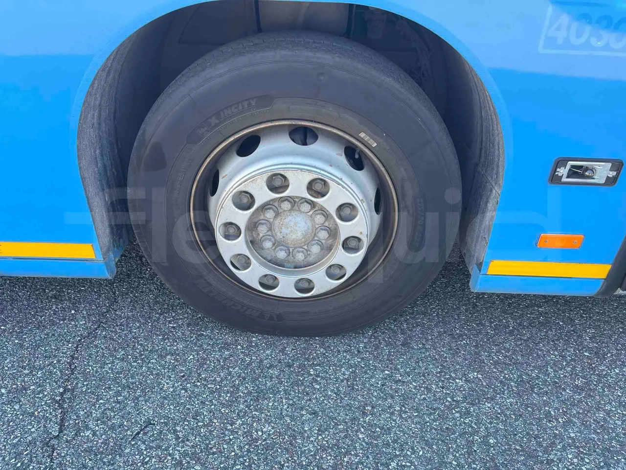 Mercedes-Benz Citaro O530G - Euro4 - 260kW - 17.940mt - front left tire measurements