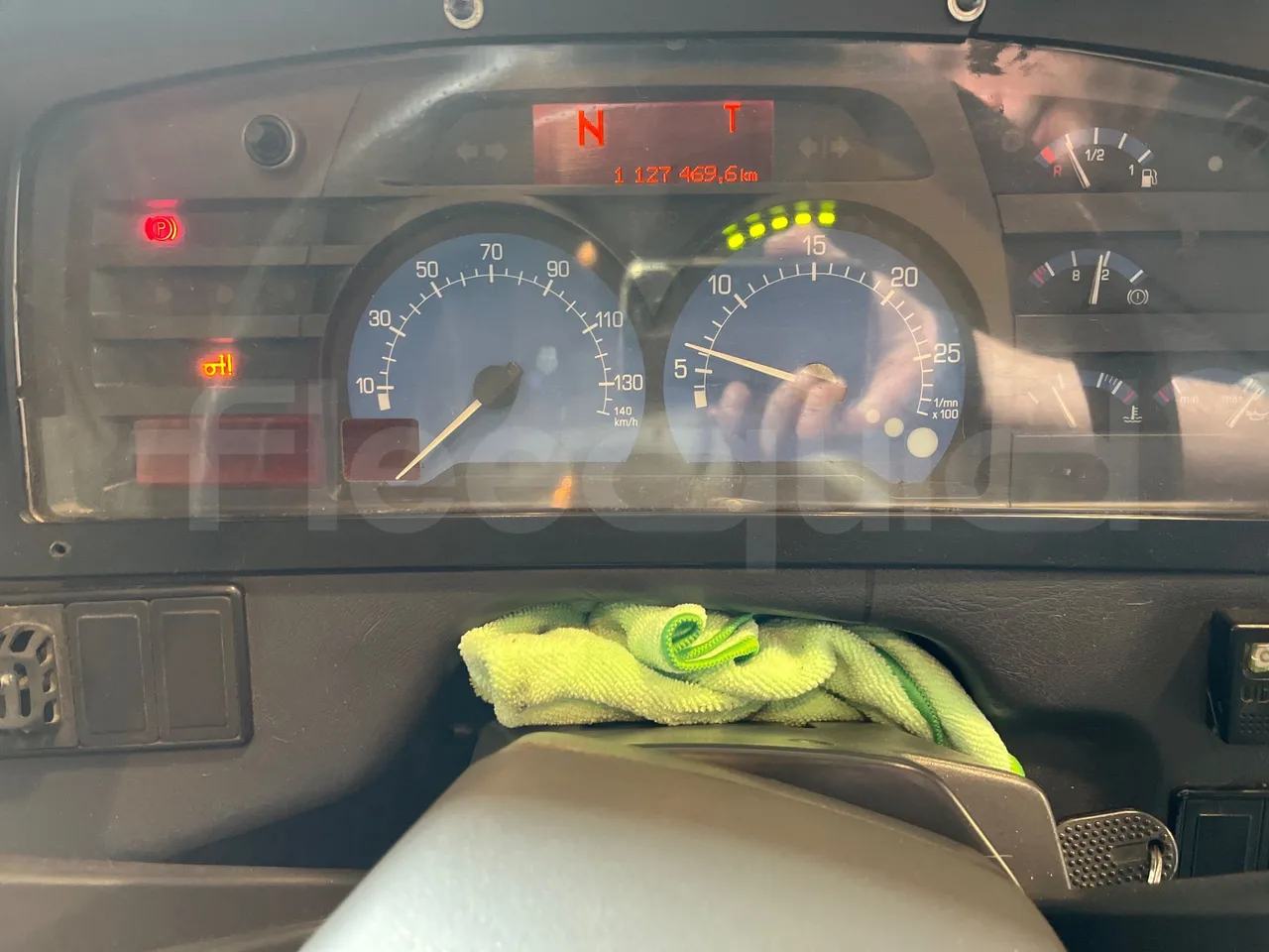 Irisbus Eurorider C-43 -EUR3- 316kW -12m - dashboard lights on