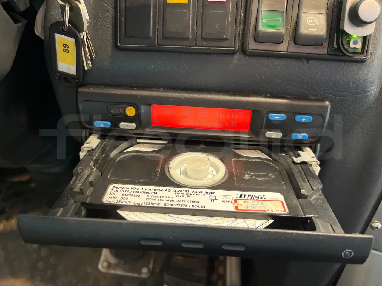 Irisbus Eurorider C-43 -EUR3- 316kW -12m - Tachograph