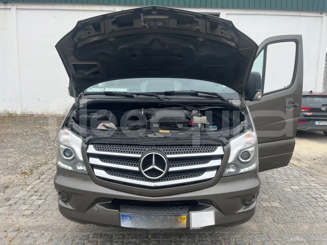 Mercedes-Benz Sprinter 906BB50 - Euro6 -7,36m - 140kw - rear hatch open (mandatory  for bus to scrap)