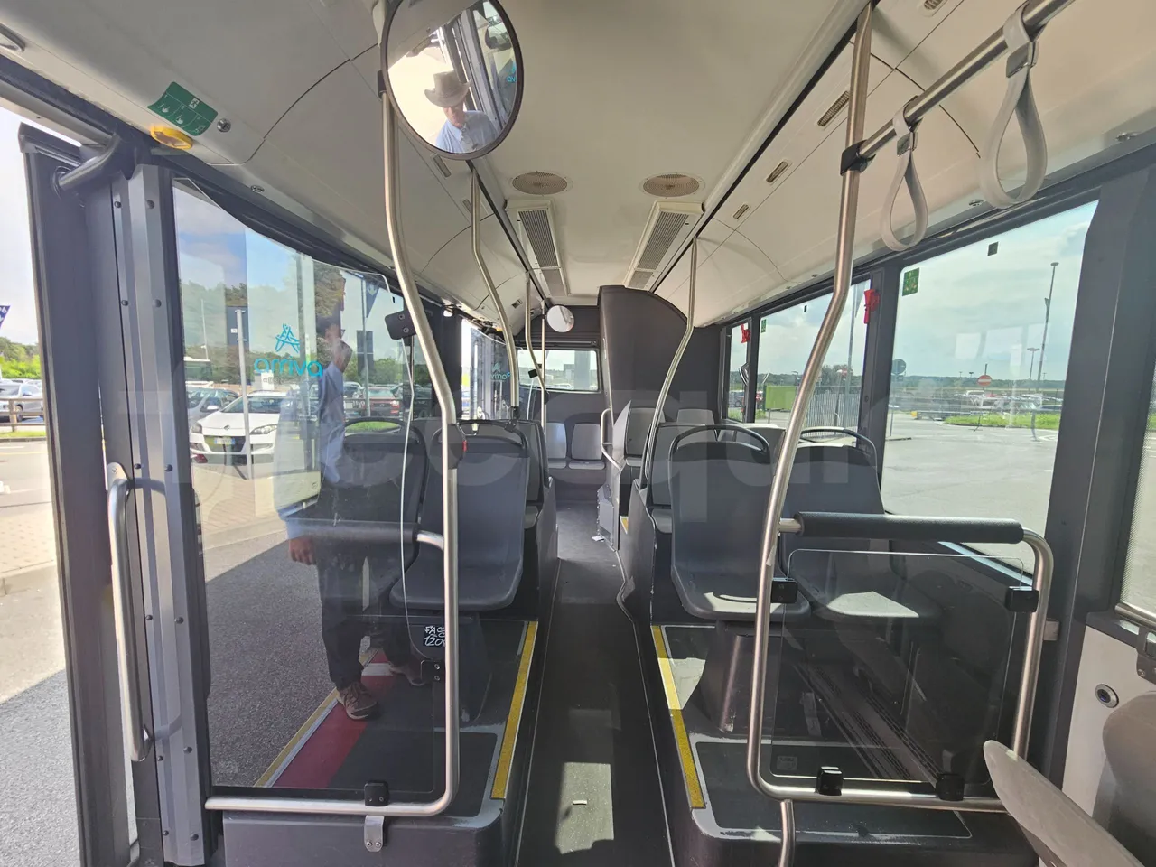 Vdl Citea SLF-120Electric/ Euro 6 - 160 Kw - 12 Mt - reverse view middle aisle