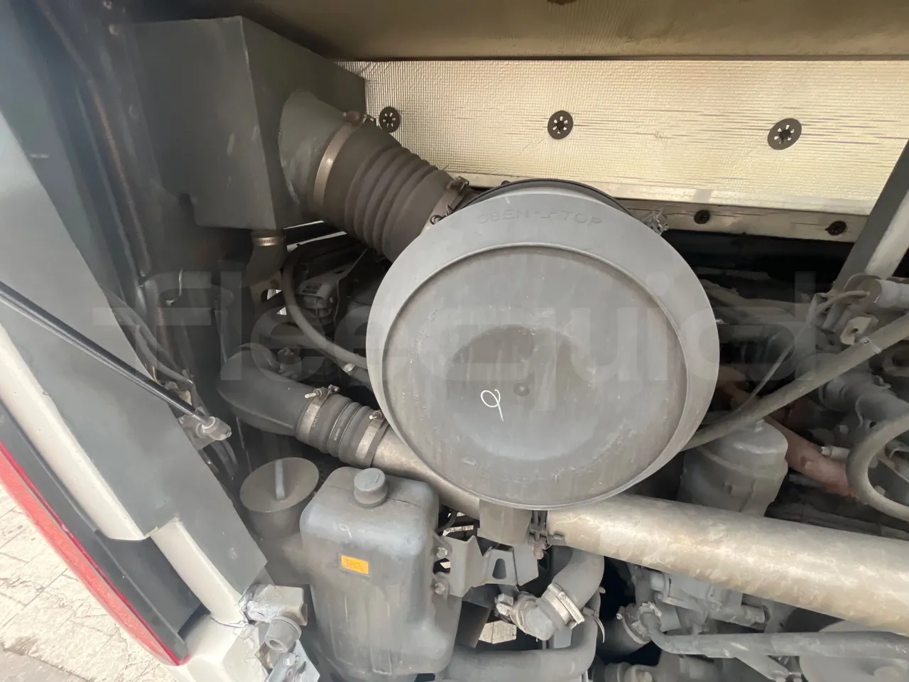 Scania Touring HD 3A8T33A - EUR6 - 331kW - 13.7m - engine plate photo